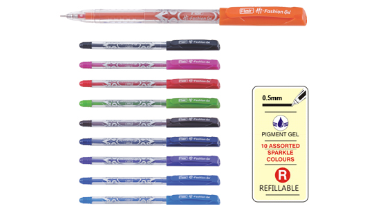 Buy Colour Gel Pen Set of 10 online in India