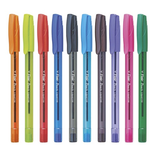 Flair Peach Color Ball Pen (Pack of 10)