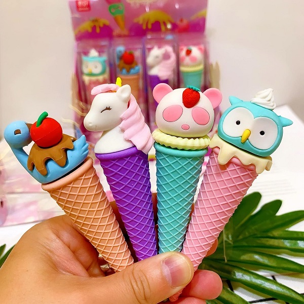 Ice Cream Erasers Assorted design 1 pc