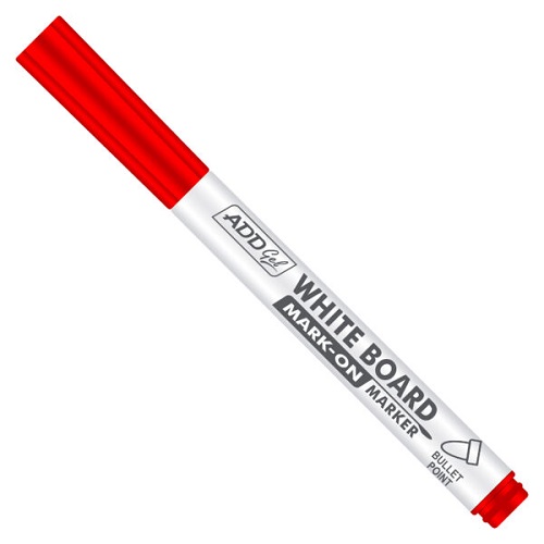 ADDGel Handy Mark-On WhiteBoard Marker Red