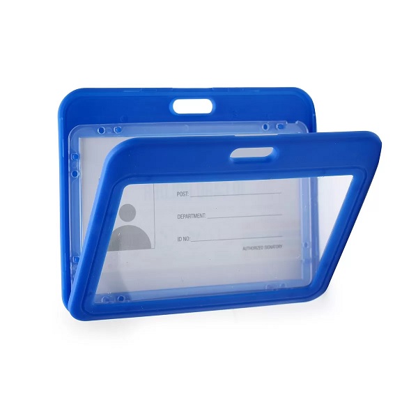 Solo ID Card Holder Landscape 54x85cm IDCL1 Blue