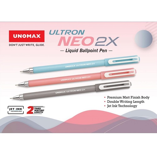 Unomax Ultron Neo2X Ball Pen Black