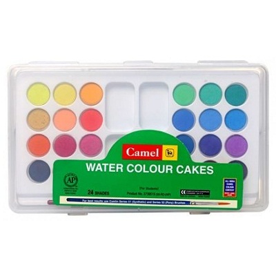Camel Student Water Color Cakes - 12 Shades : Amazon.in: Home & Kitchen