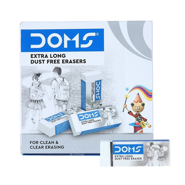 DOMS Dust Free Erasers (Pack of 20)